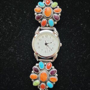 Julian Bracelet Watch W Sterling Silver Band